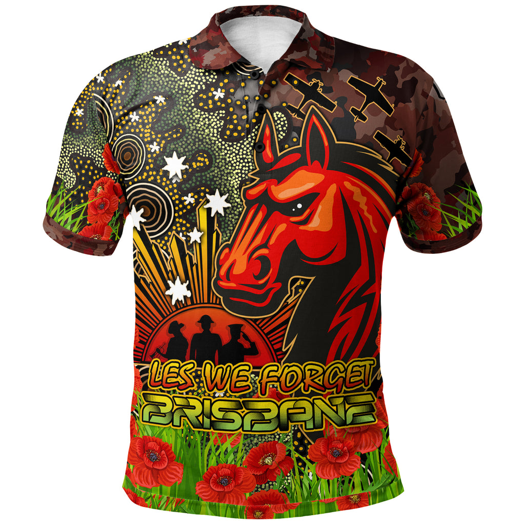 australia-brisbane-rugby-custom-polo-shirt-anzac-brisbane-with-remembrance-poppy-and-indigenous-patterns-polo-shirt