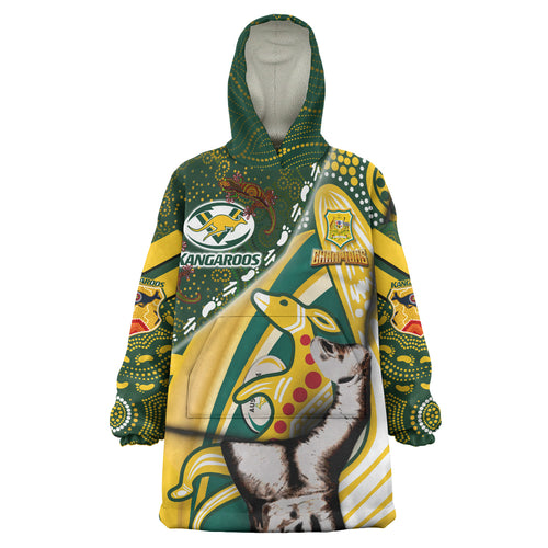 australian-kangaroos-rugby-patronage-snug-hoodie-custom-the-kangaroos-bloods-in-my-veins-indigenous-aboriginal-oodie-blanket