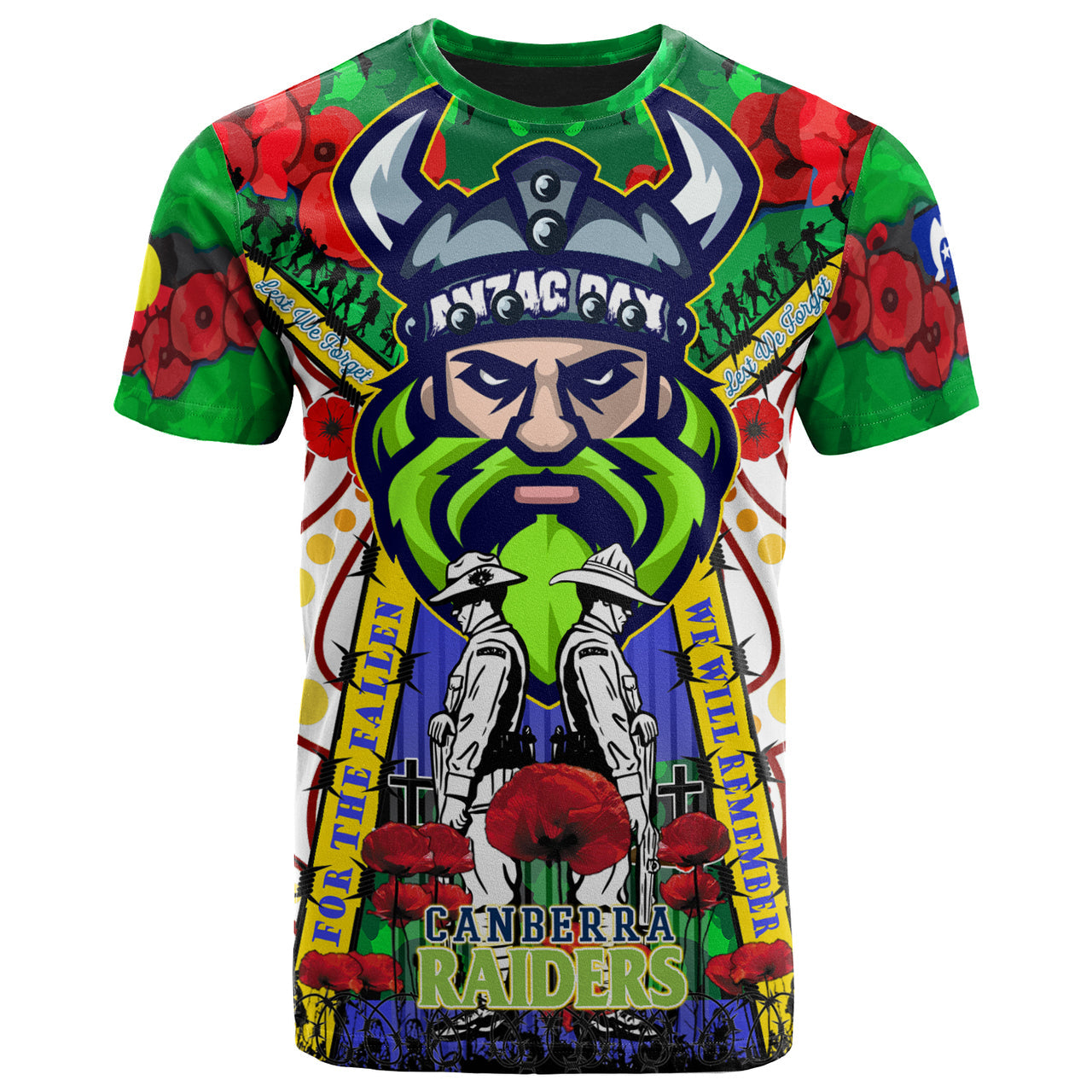 raiders-rugby-anzac-day-watercolour-t-shirt-custom-remembrance-raiders-with-poppy-flower