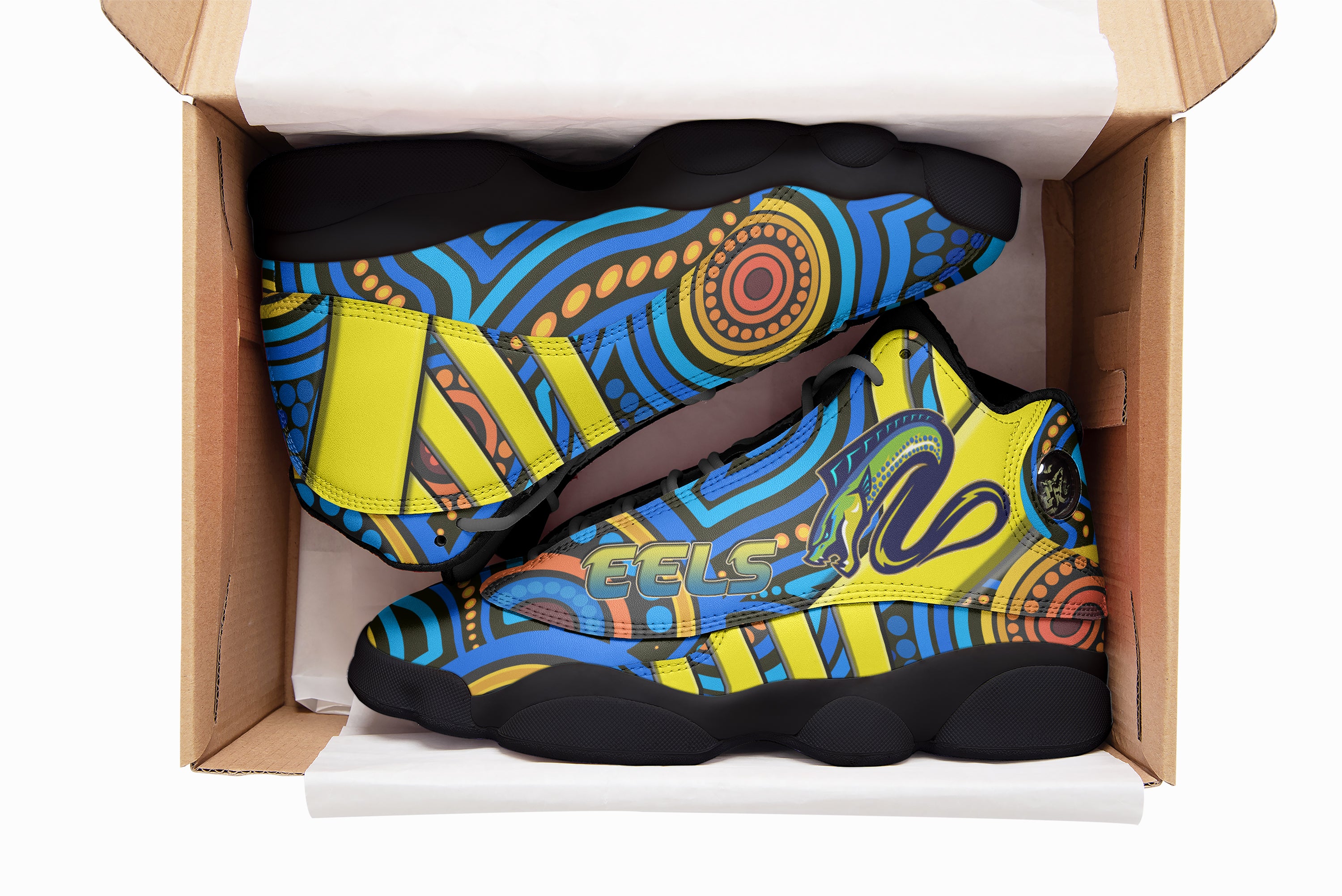 eels-rugby-high-top-basketball-shoes-j13-electric-eel-with-aboriginal-patterns-sneakers-j13