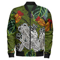 australia-aboriginal-inspired-custom-bomber-jacket-indigenous-watercolor-dot-art-frog-sleeve-zip-bomber-jacket