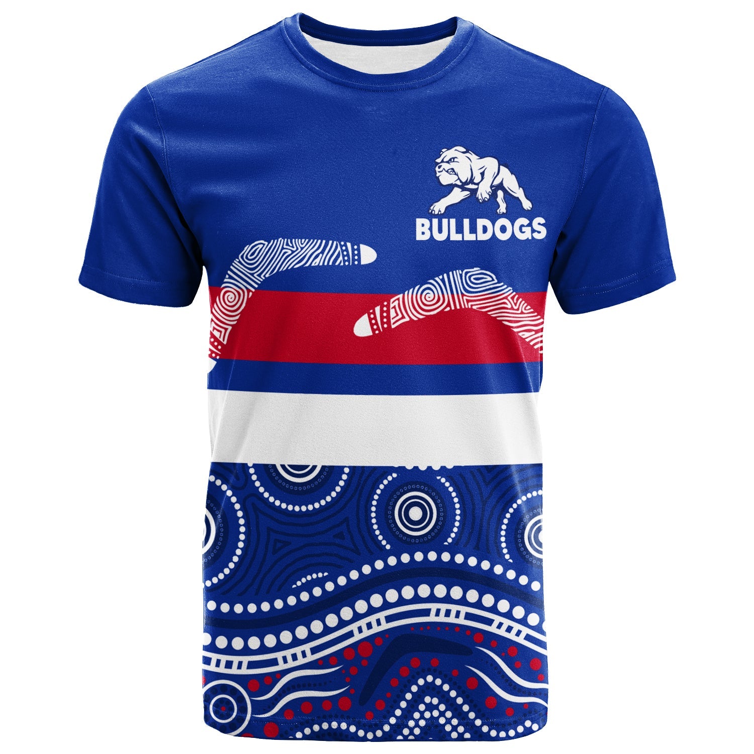 western-bulldogs-t-shirt-aboriginal-dot-painting