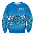 (Custom Personalised) Adelaide Strikers Aboriginal Cricket 2022 Sweatshirt - LT12