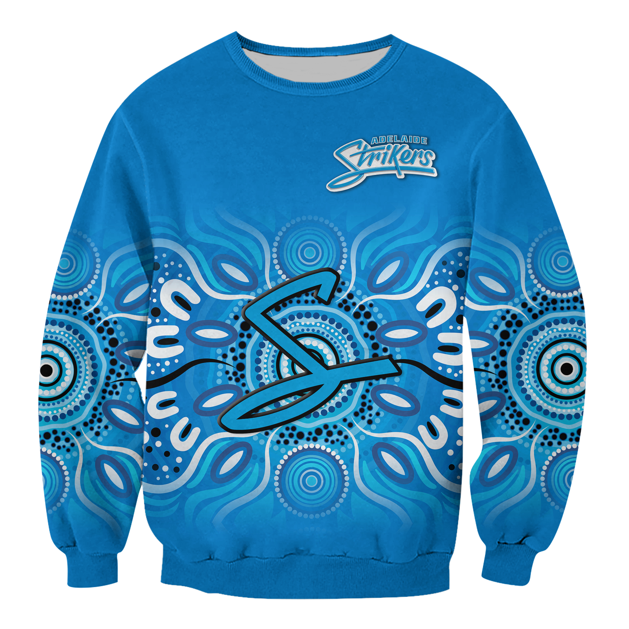 (Custom Personalised) Adelaide Strikers Aboriginal Cricket 2022 Sweatshirt - LT12