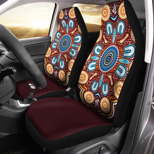 aboriginal-car-seat-covers-indigenous-circle-dot-painting-ver02