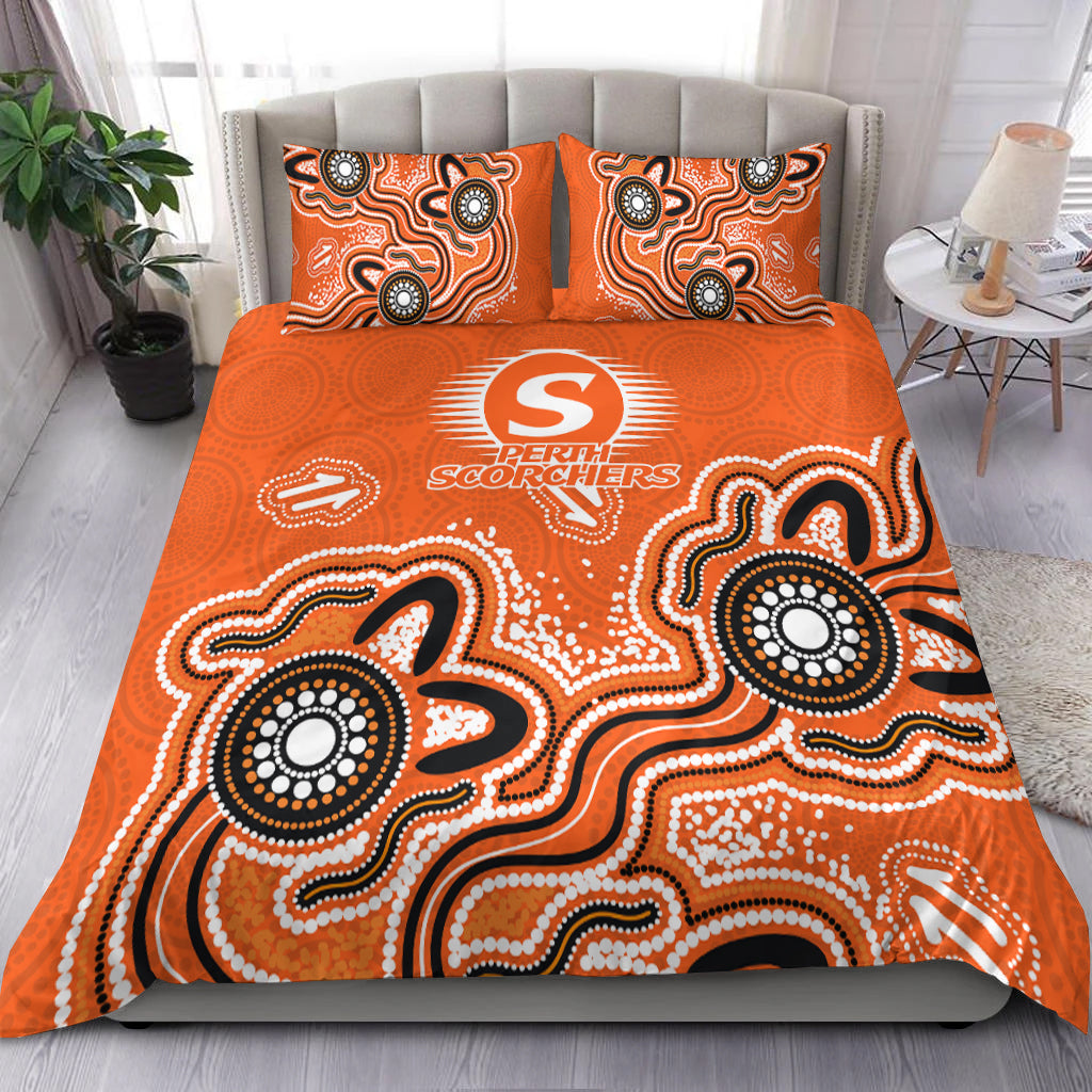 perth-scorchers-bedding-set-aboriginal-art
