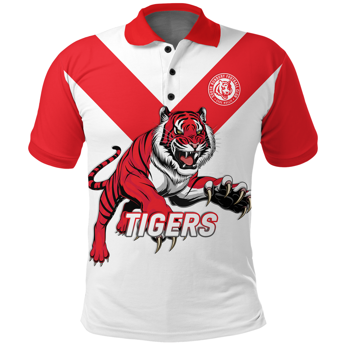 Tigers South Bunbury Football 2022 Polo Shirt