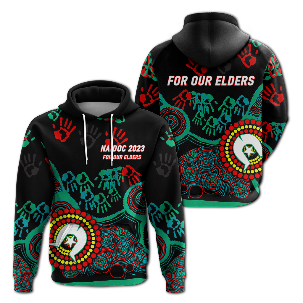 NAIDOC Week 2023 Aboriginal Art For Our Elders Hoodie