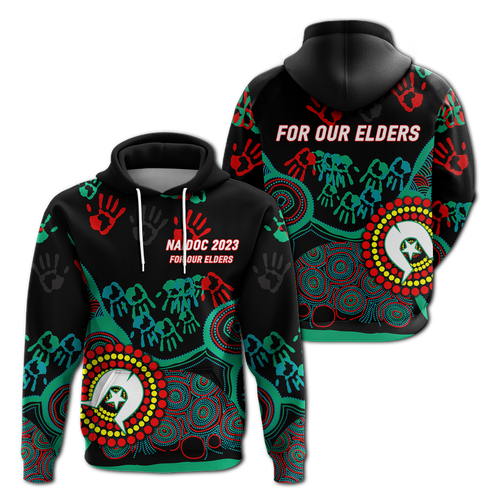 NAIDOC Week 2023 Aboriginal Art For Our Elders Hoodie