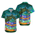Aboriginal Platypus Painting Hawaiian Shirt