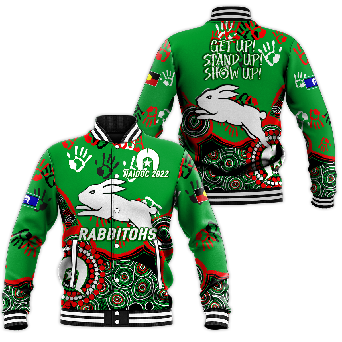 rabbitohs-rugby-naidoc-2022-aboriginal-baseball-jacket