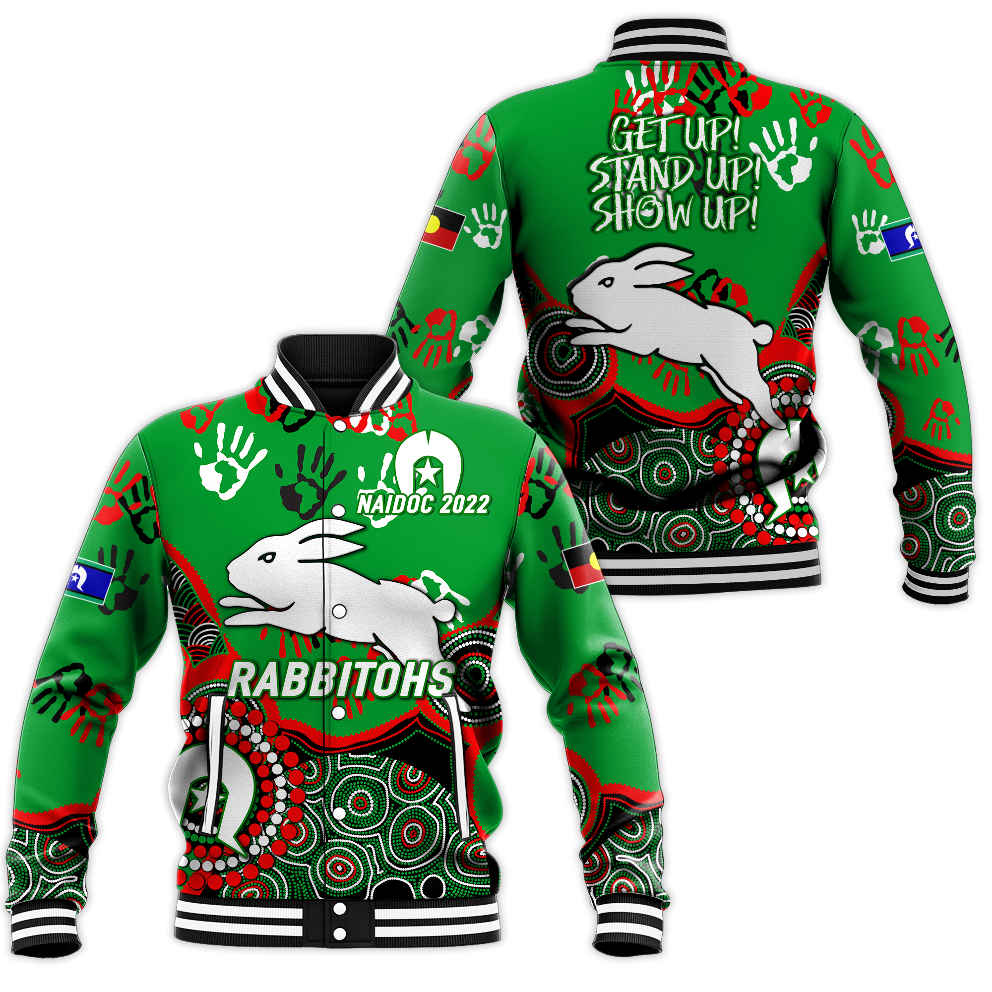 rabbitohs-rugby-naidoc-2022-aboriginal-baseball-jacket