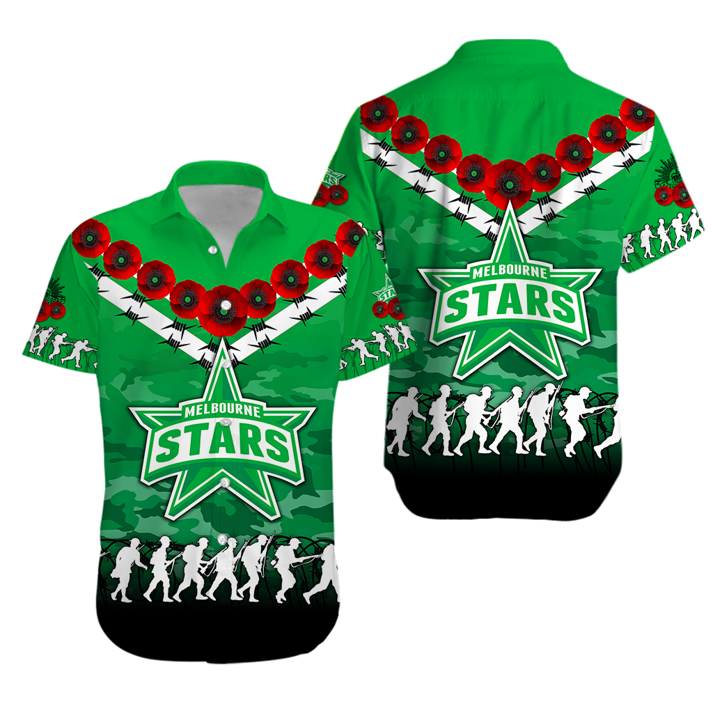 melbourne-stars-anzac-2022-hawaiian-shirt-camouflage-with-poppy