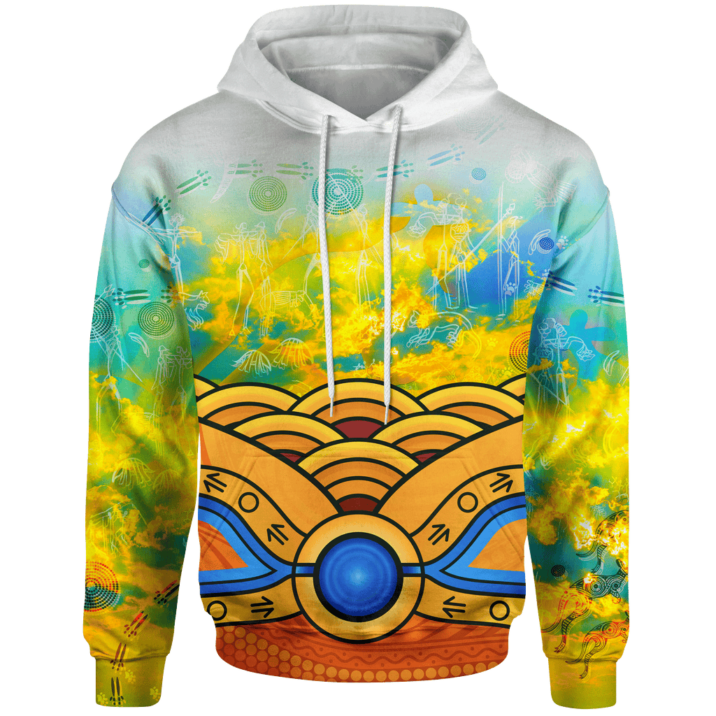 aboriginal-hoodie-australia-kangaroo-sky