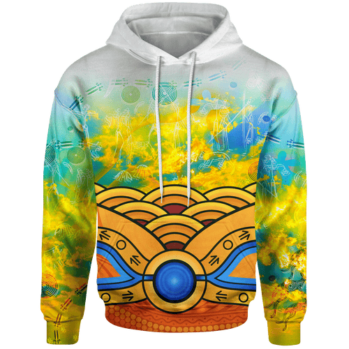 aboriginal-hoodie-australia-kangaroo-sky