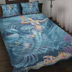 quilt-bed-set-australia-beautiful-mermaid-with-dolphin