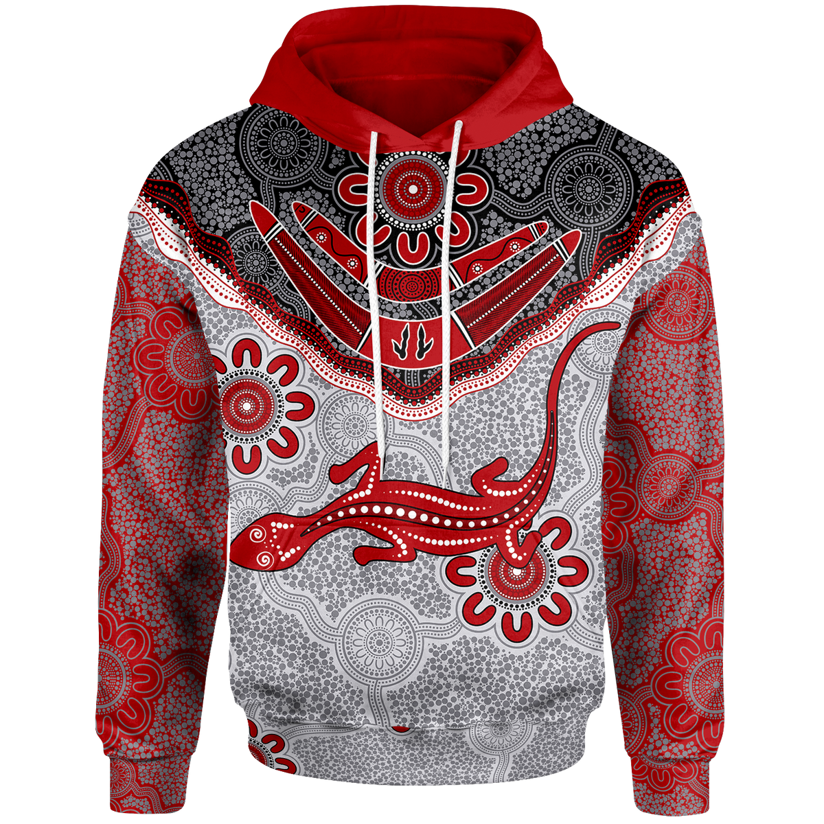 aboriginal-hoodie-indigenous-boomerang-and-lizard-art