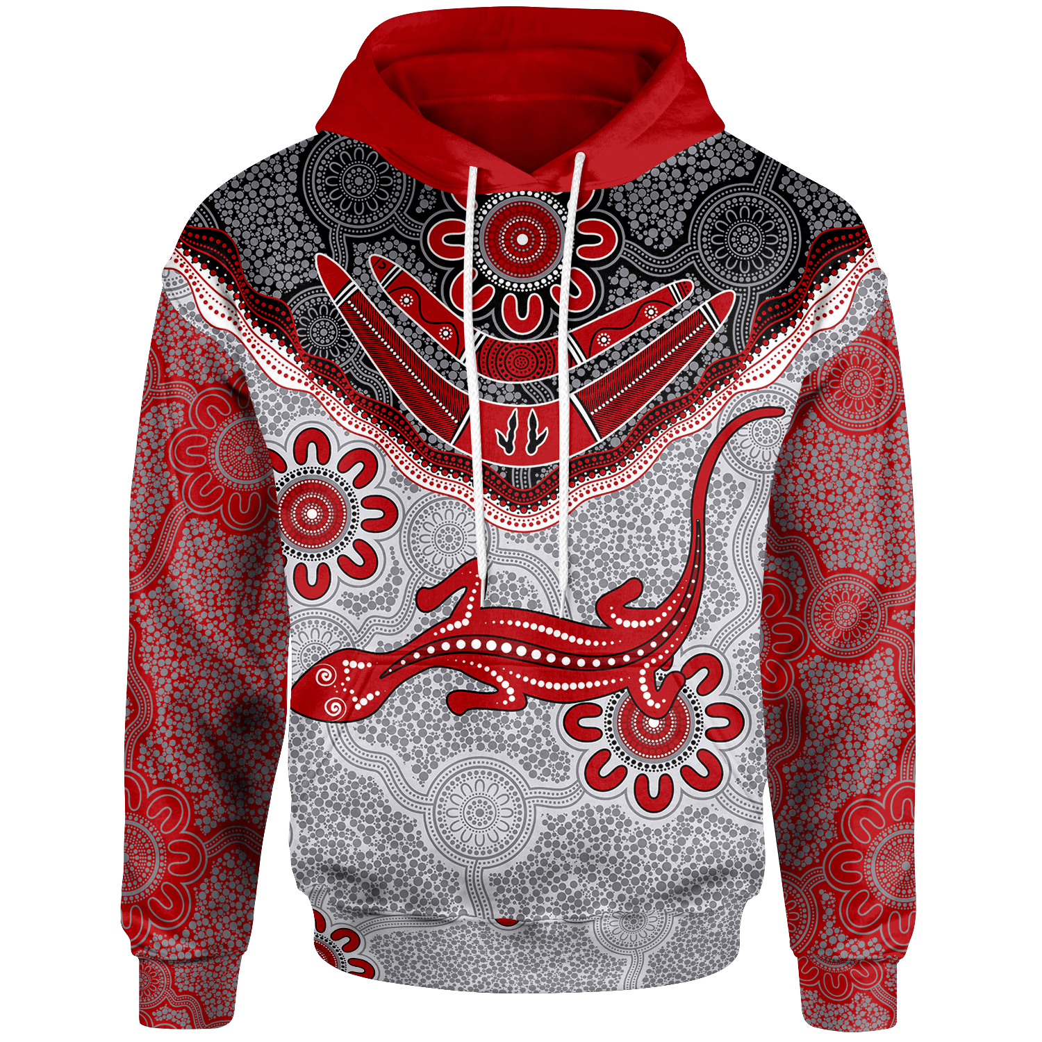 aboriginal-hoodie-indigenous-boomerang-and-lizard-art