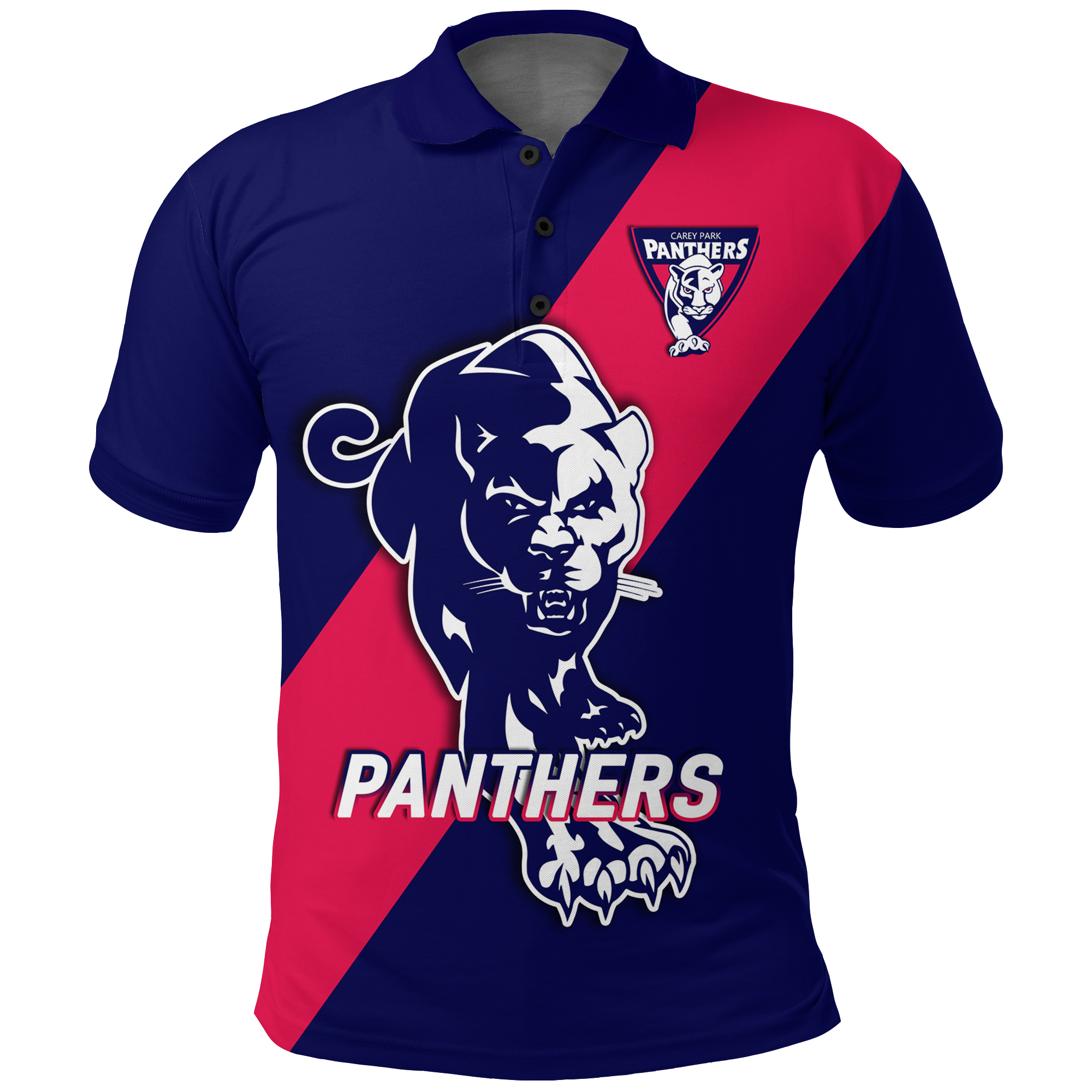 Panthers Carey Park Football 2022 Polo Shirt 