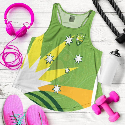 cricket-australia-women-racerback-tank-proud-aussie-aboriginal