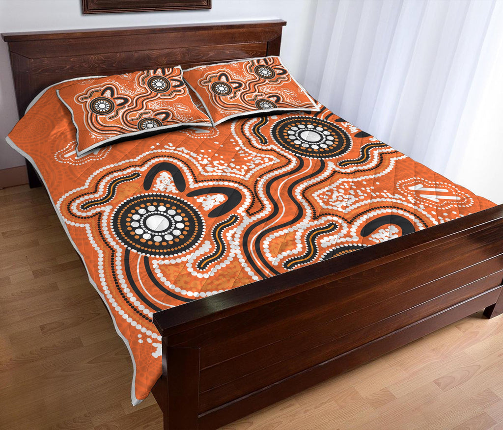 perth-scorchers-quilt-bed-set-aboriginal-art