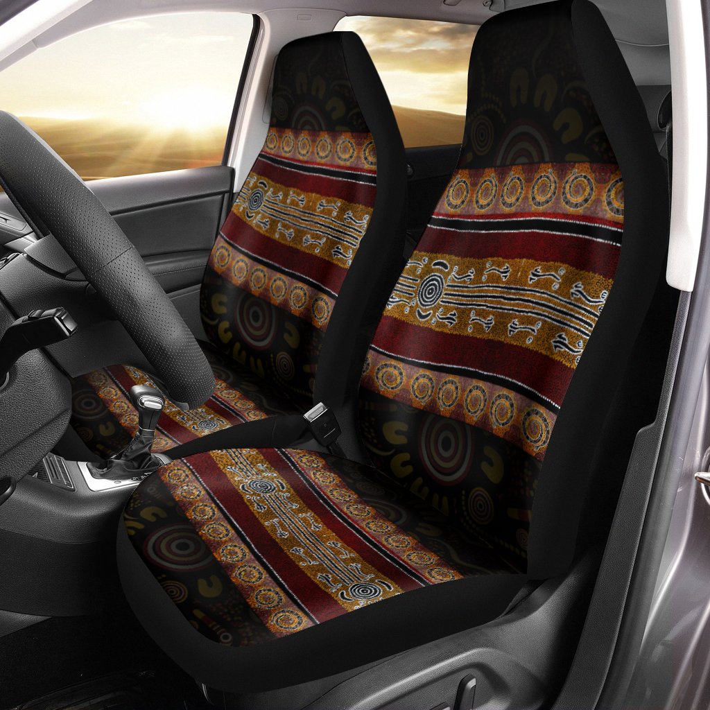 car-seat-cover-aboriginal-dot-panting-art-horizontal-lines