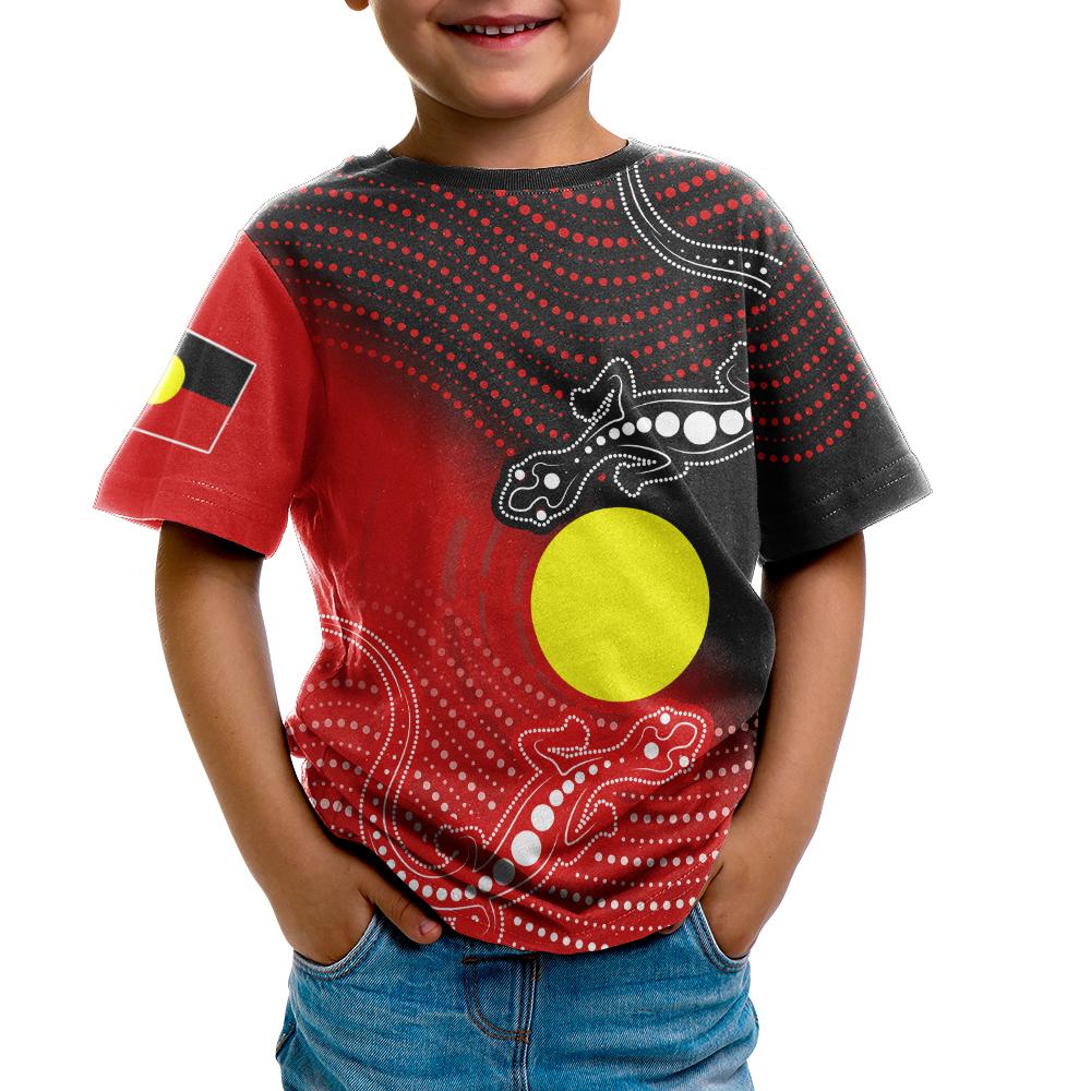 customaboriginal-t-shirts-kid-two-indigenous-lizard