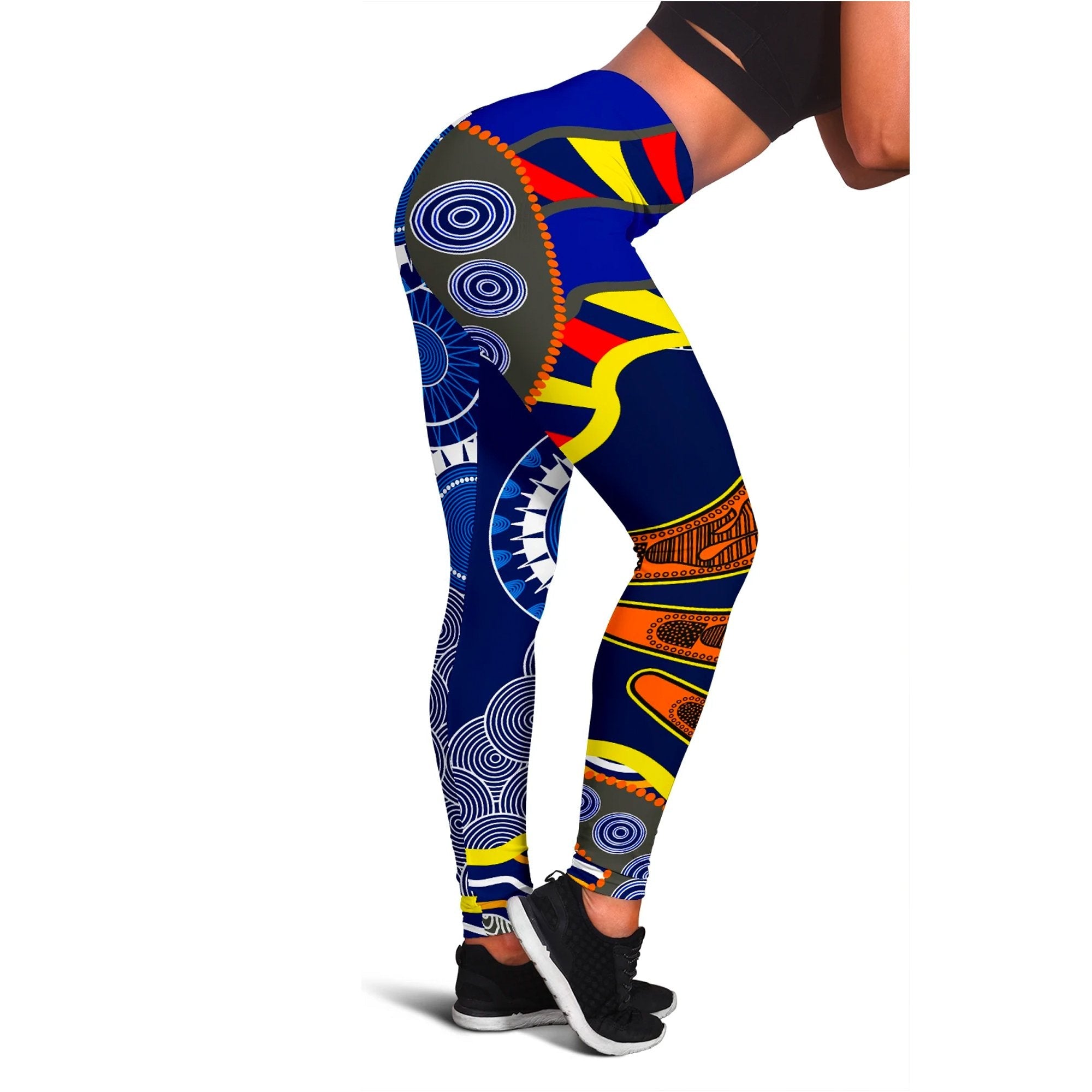 aboriginal-leggings-australian-boomerang-dot-painting-art