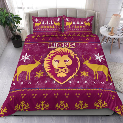 brisbane-lion-bedding-set-christmas-ugly-style