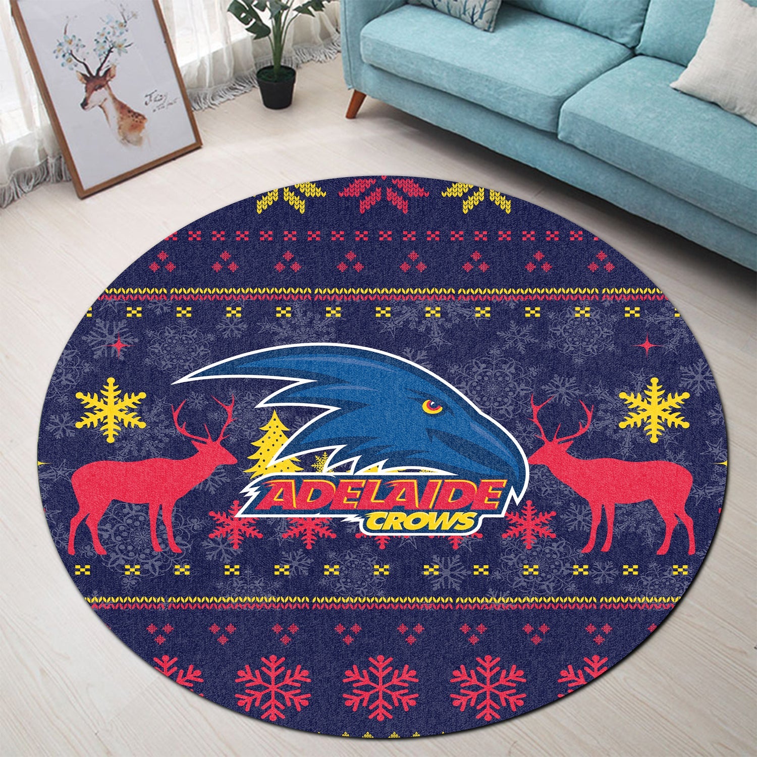 adelaide-crows-round-carpet-christmas-ugly-style