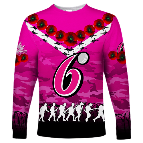 custom-personalised-sydney-sixers-anzac-2022-long-sleeve-shirt-camouflage-with-poppy
