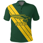 (Custom Personalised) Hawks Football 2022 Augusta Margaret River Polo Shirt 