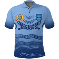 (Custom Personalised) NSW New South Wales Blues Aboriginal Indigenous Polo Shirt - LT12