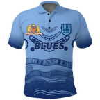 (Custom Personalised) NSW New South Wales Blues Aboriginal Indigenous Polo Shirt - LT12