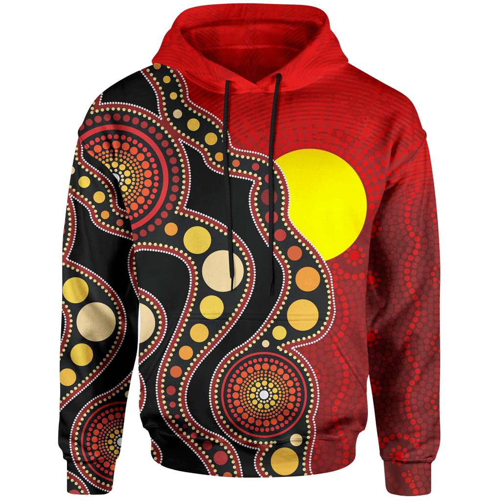 aboriginal-hoodie-australia-aboriginal-lives-matter-flag-circle-dot-painting-art