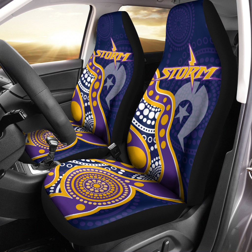 naidoc-week-melbourne-storm-car-seat-covers-aboriginal-dot-painting