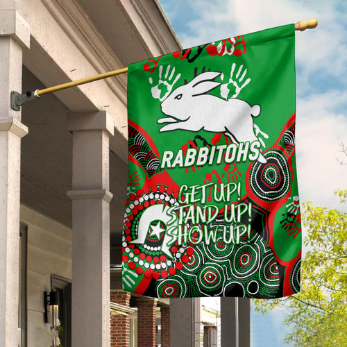 Rabbitohs Rugby NAIDOC 2022 Garden Flag - LT12