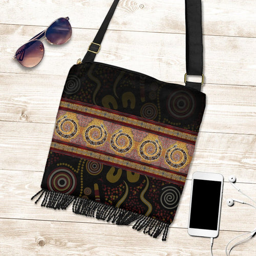 boho-bag-snake-dot-panting-art