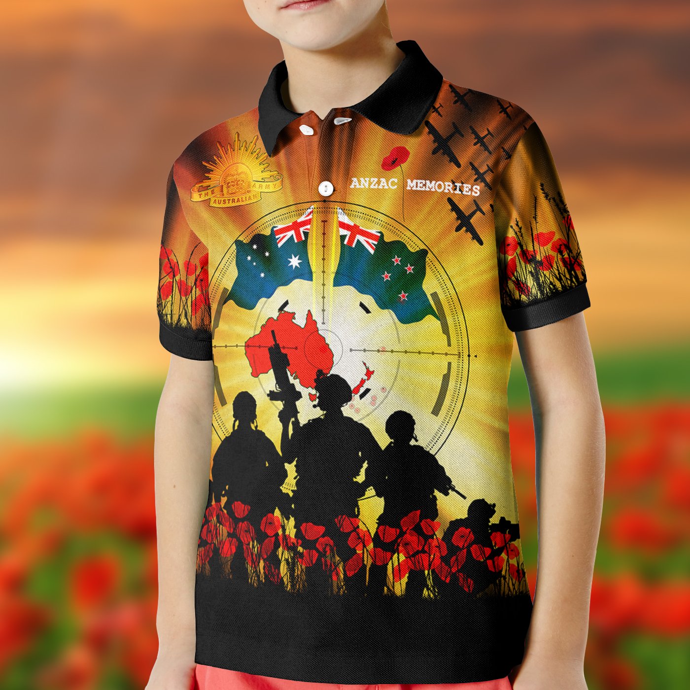 and-new-zealand-anzac-day-polo-shirt-kids-anzac-memories