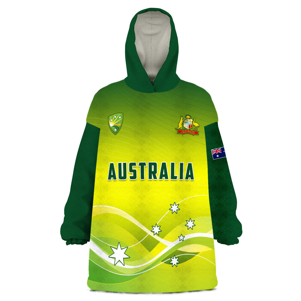 cricket-australia-wearable-blanket-hoodie-simple-style