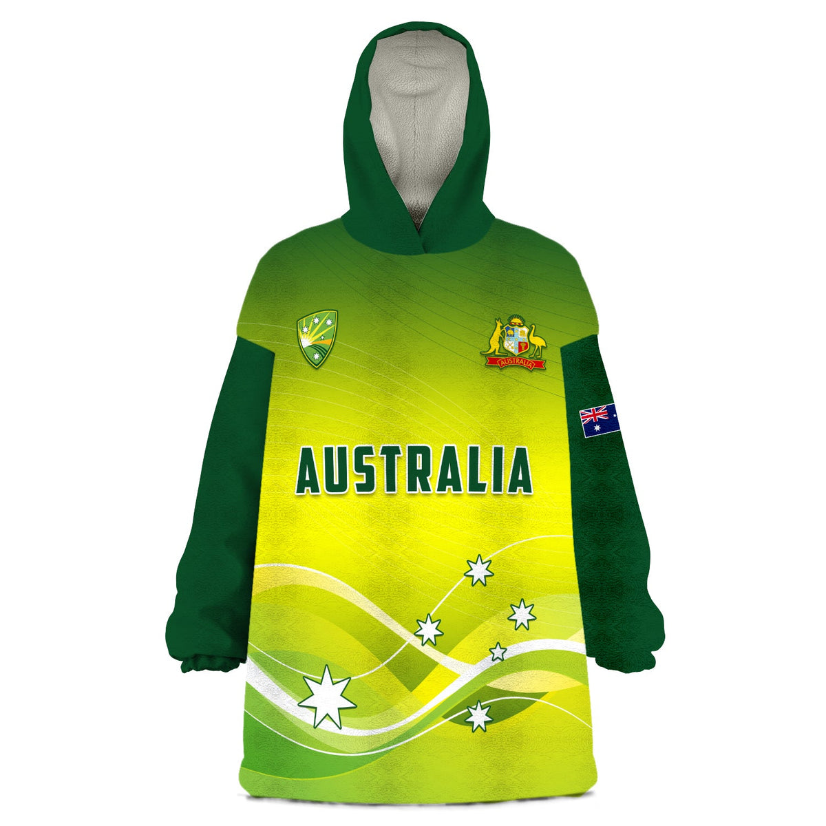 cricket-australia-wearable-blanket-hoodie-simple-style