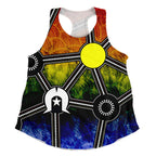 Naidoc Week 2021  Women's Tank , Aboriginal Geometric Style - Vibe Hoodie