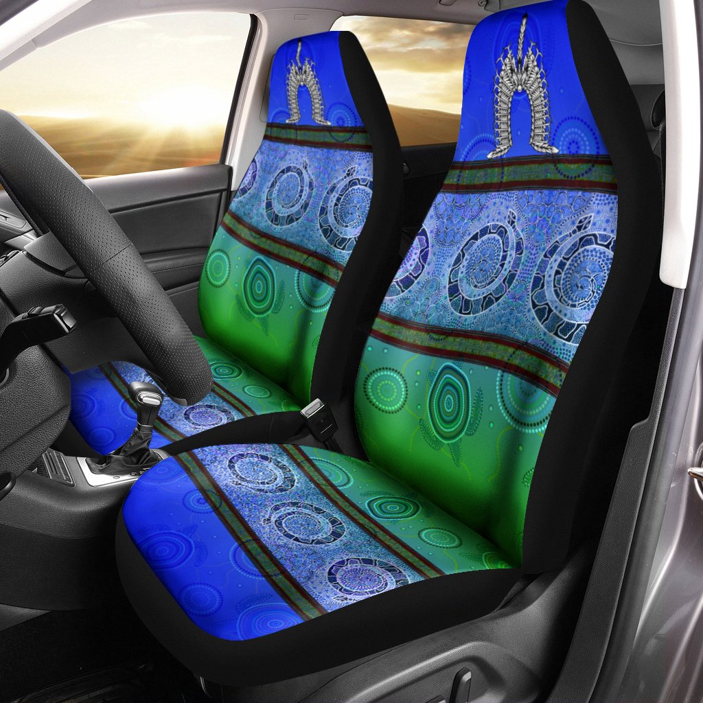car-seat-cover-turtle-with-dhari-mask-snake-patterns
