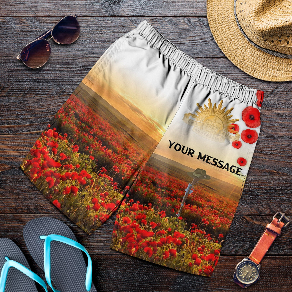 custom-anzac-day-2021-mens-shorts-we-will-remember-them