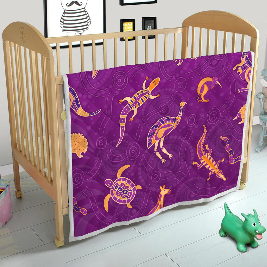 aboriginal-art-premium-quilt-animals-australia-version-purple