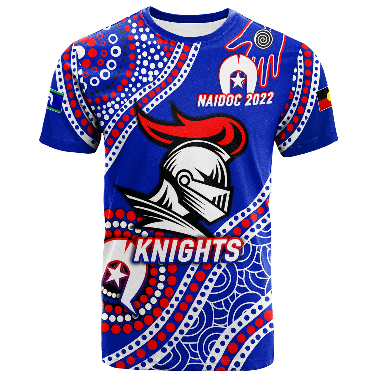 custom-personalised-knights-rugby-naidoc-2022-aboriginal-t-shirt