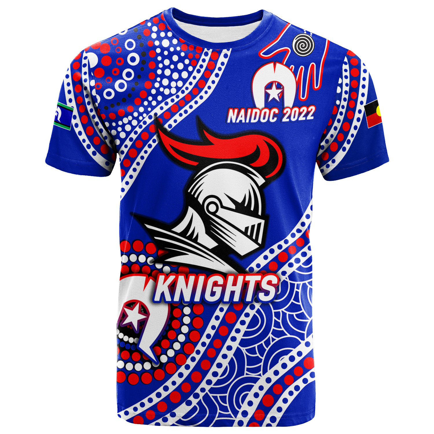 custom-personalised-knights-rugby-naidoc-2022-aboriginal-t-shirt
