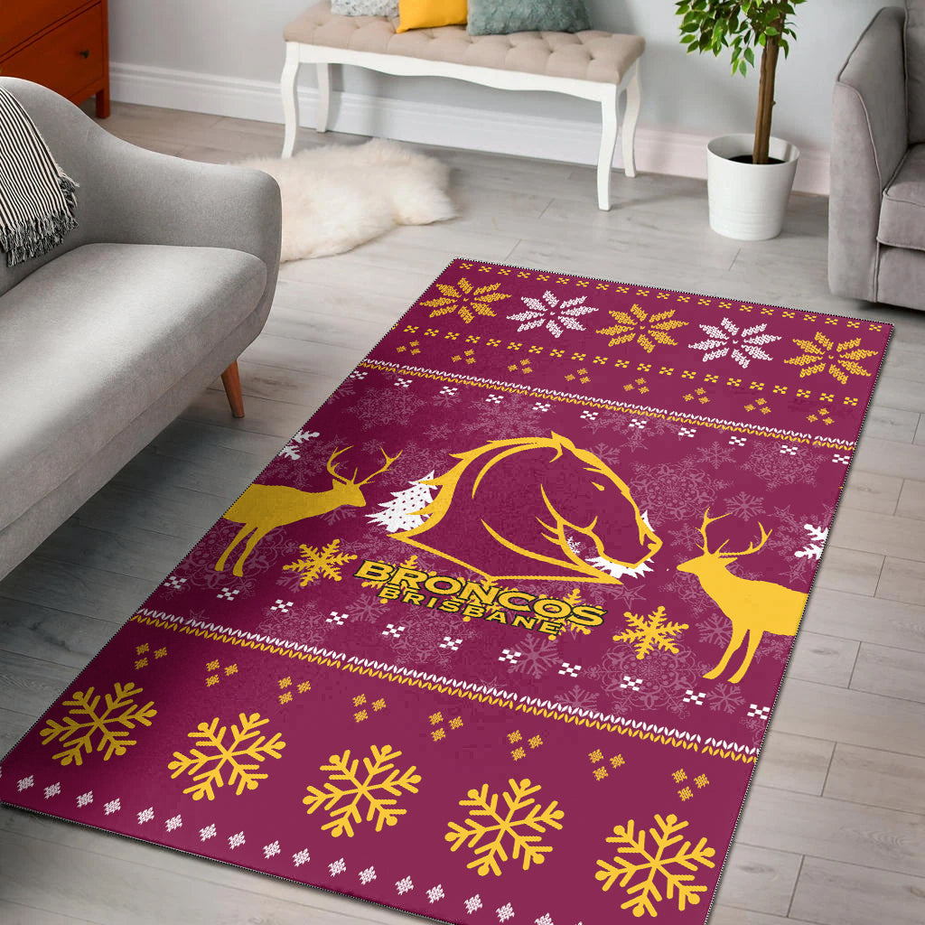 brisbane-broncos-area-rug-christmas-ugly