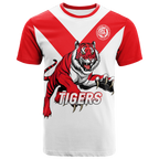 (Custom Personalised) Tigers South Bunbury Football 2022 T-Shirt