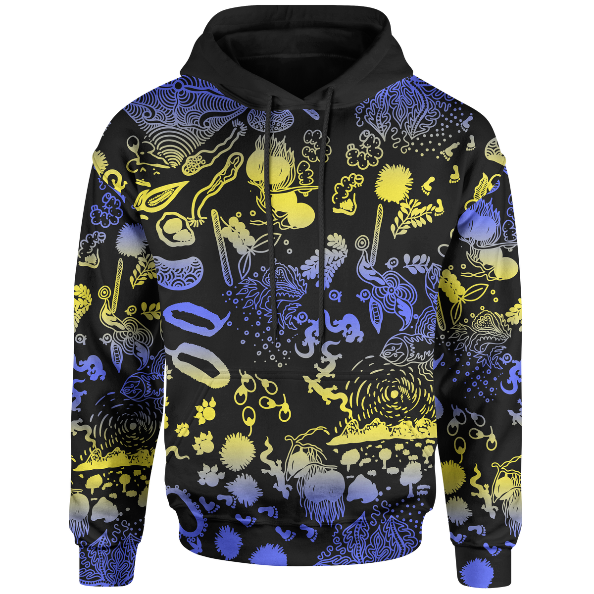 aboriginal-hoodie-australian-golden-wattle-all-over-print